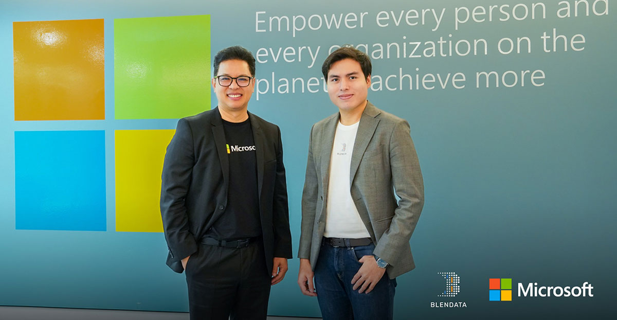 Blendata เปิดตัว Blendata Cloud บน Microsoft Azure Marketplace ยกระดับโซลูชัน Big Data ไทยสู่ระดับโลก